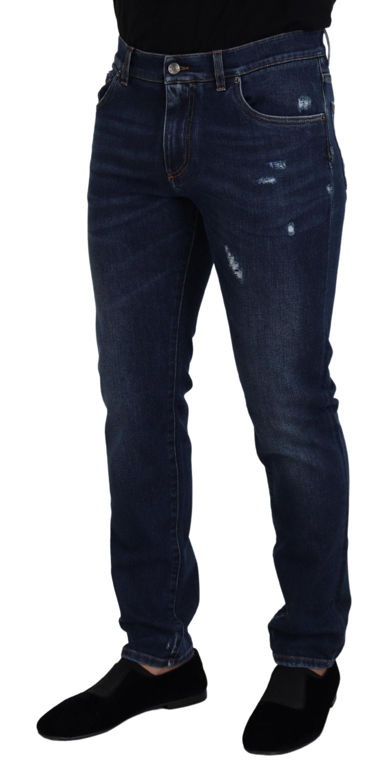 Dolce & Gabbana Schicke Slim Fit Italian Denim Sensation