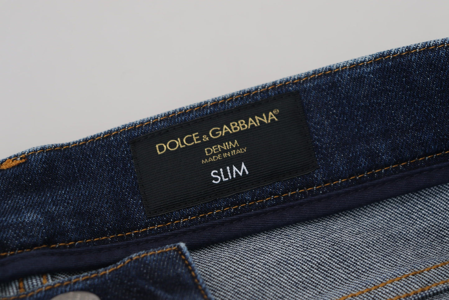 Dolce & Gabbana Schicke Slim Fit Italian Denim Sensation