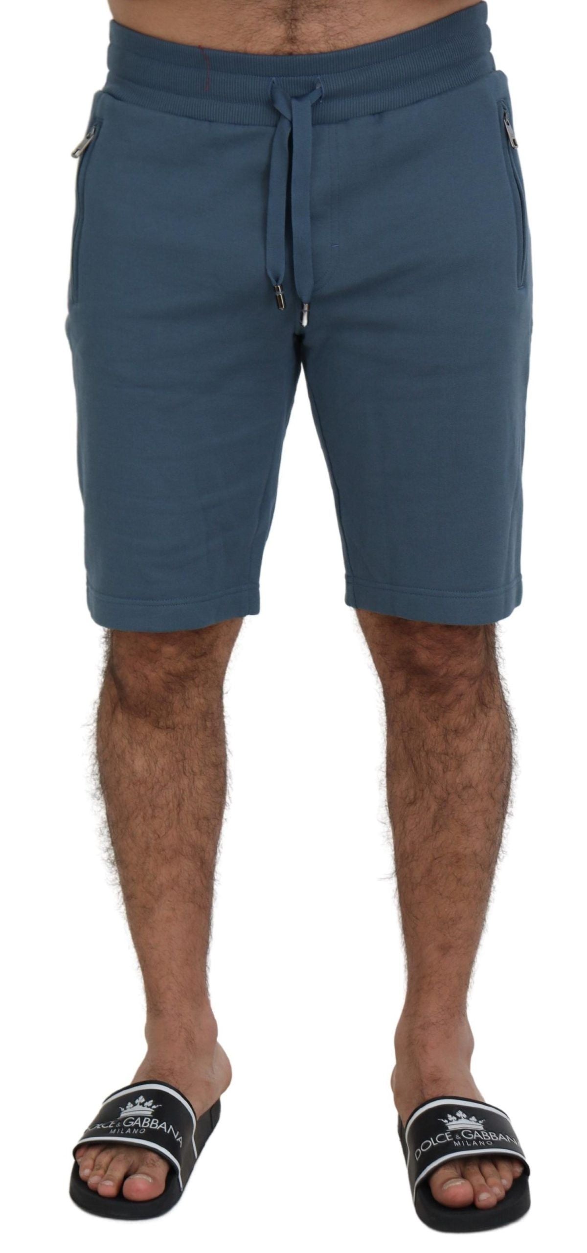 Dolce &amp; Gabbana Elegant blue Bermuda shorts - Regular Fit