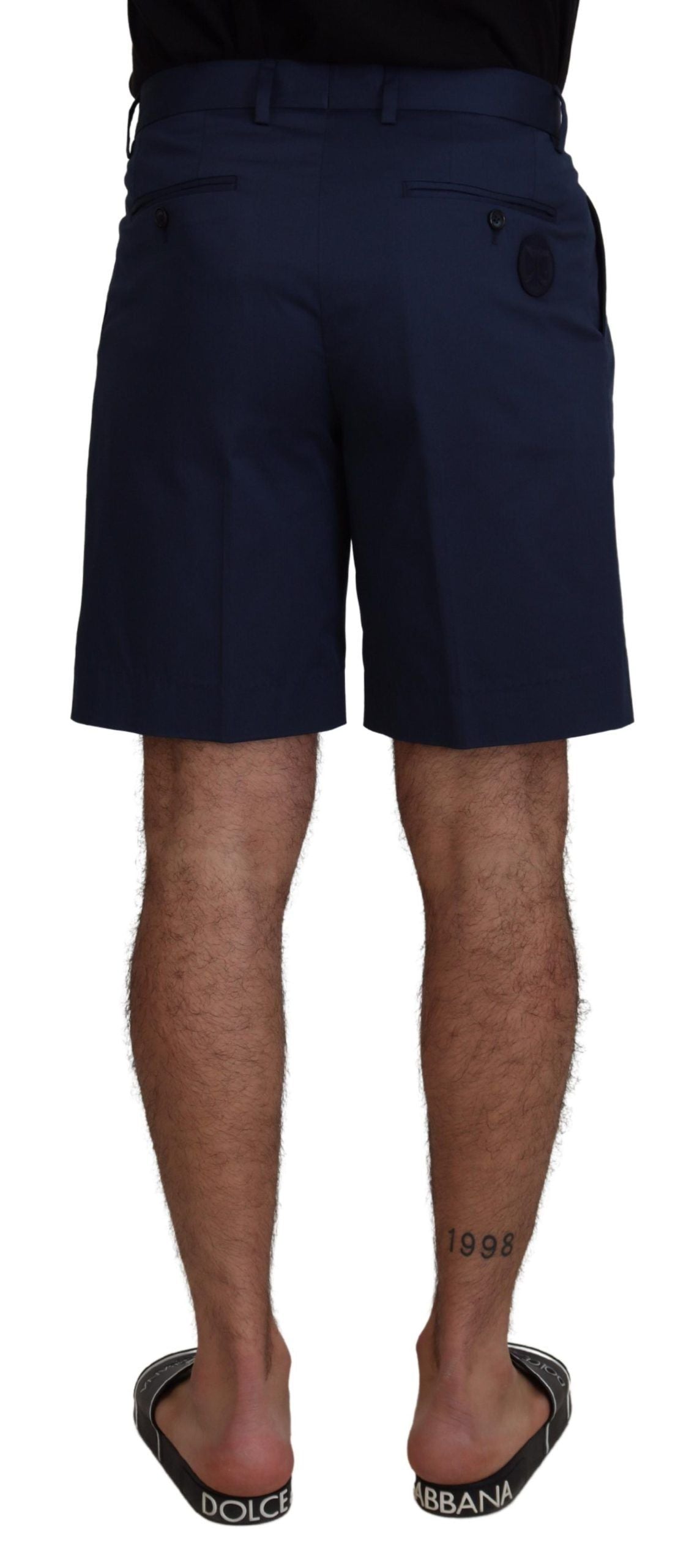 Dolce &amp; Gabbana Elegant blue chino shorts - regular fit