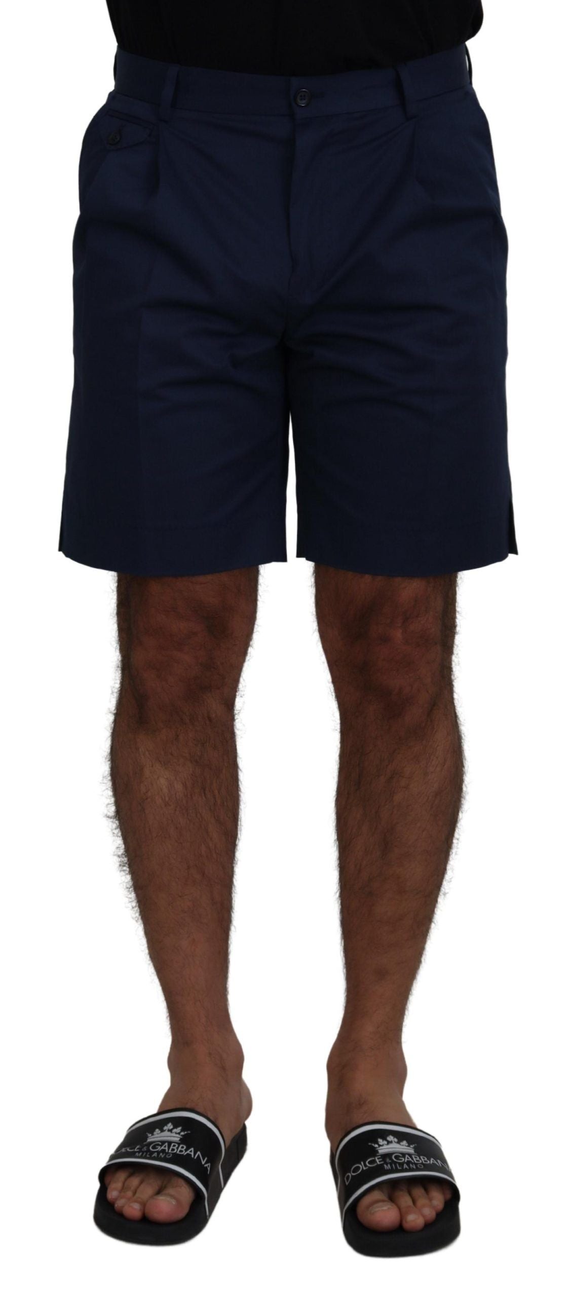 Dolce &amp; Gabbana Elegant blue chino shorts - regular fit