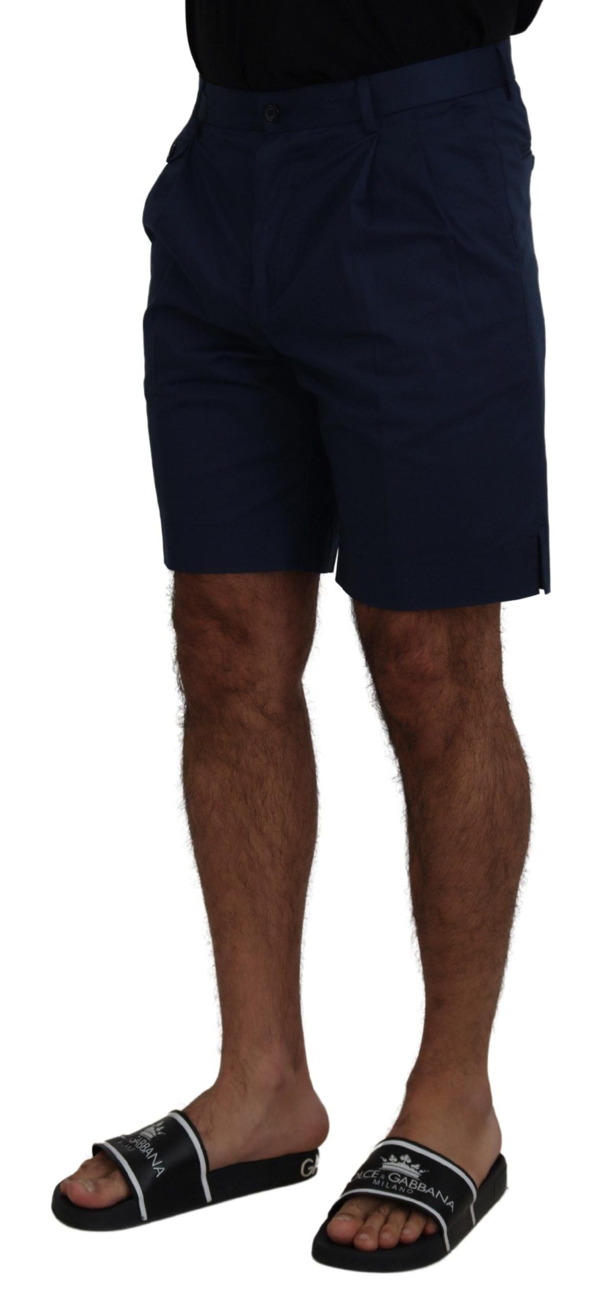 Dolce &amp; Gabbana Elegant blue chino shorts - regular fit