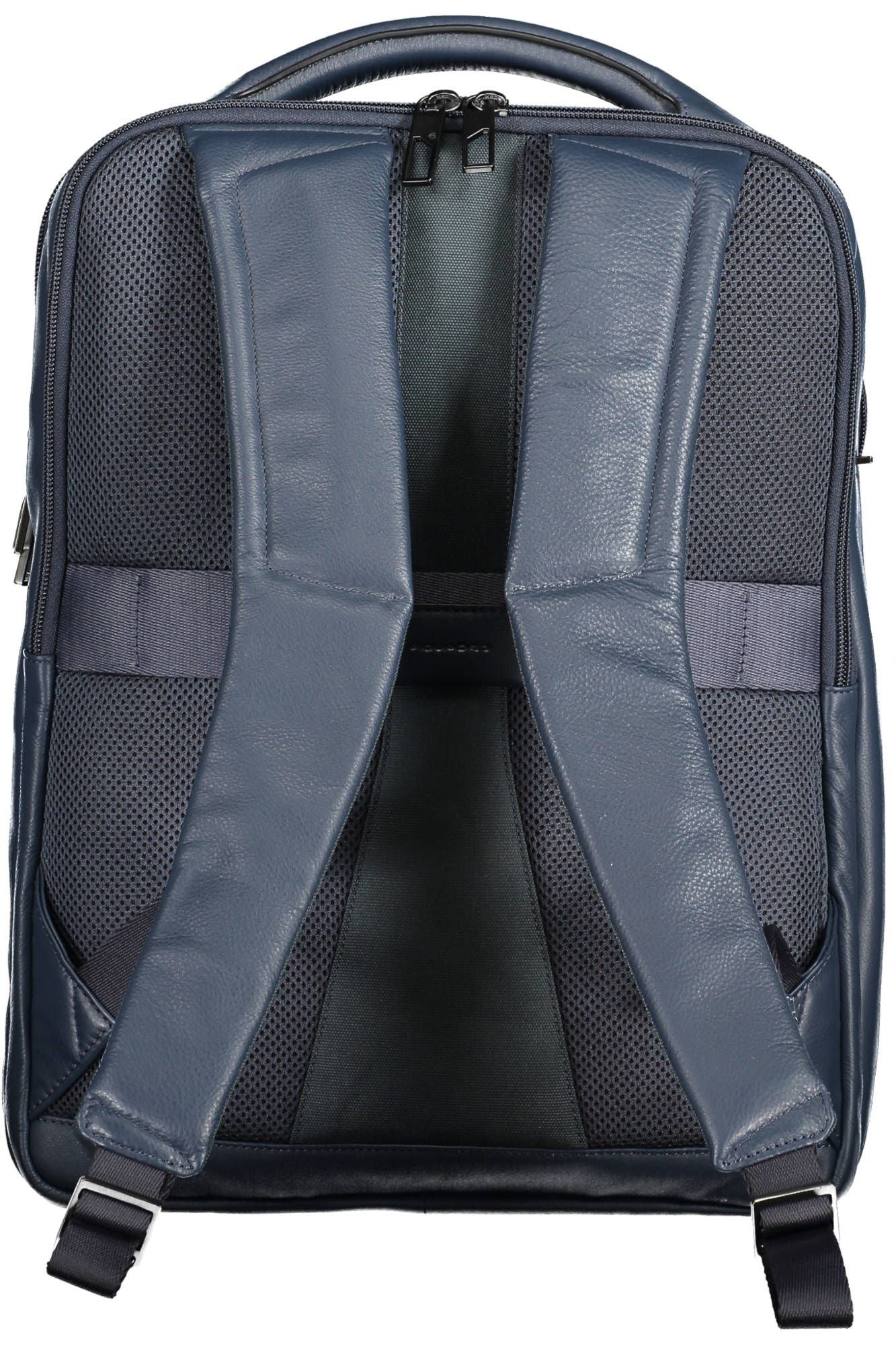 Piquadro Blue Leather Backpack for Men