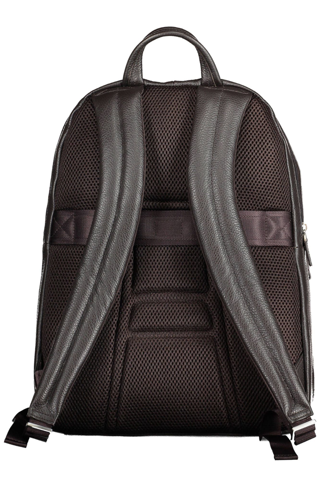 Piquadro Brown Leather Backpack for Men