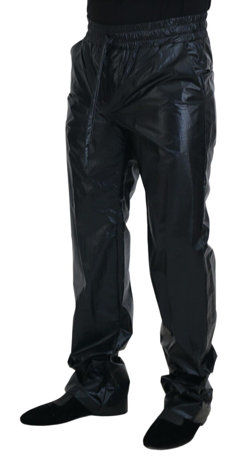 Dolce &amp; Gabbana Elegant black designer trousers