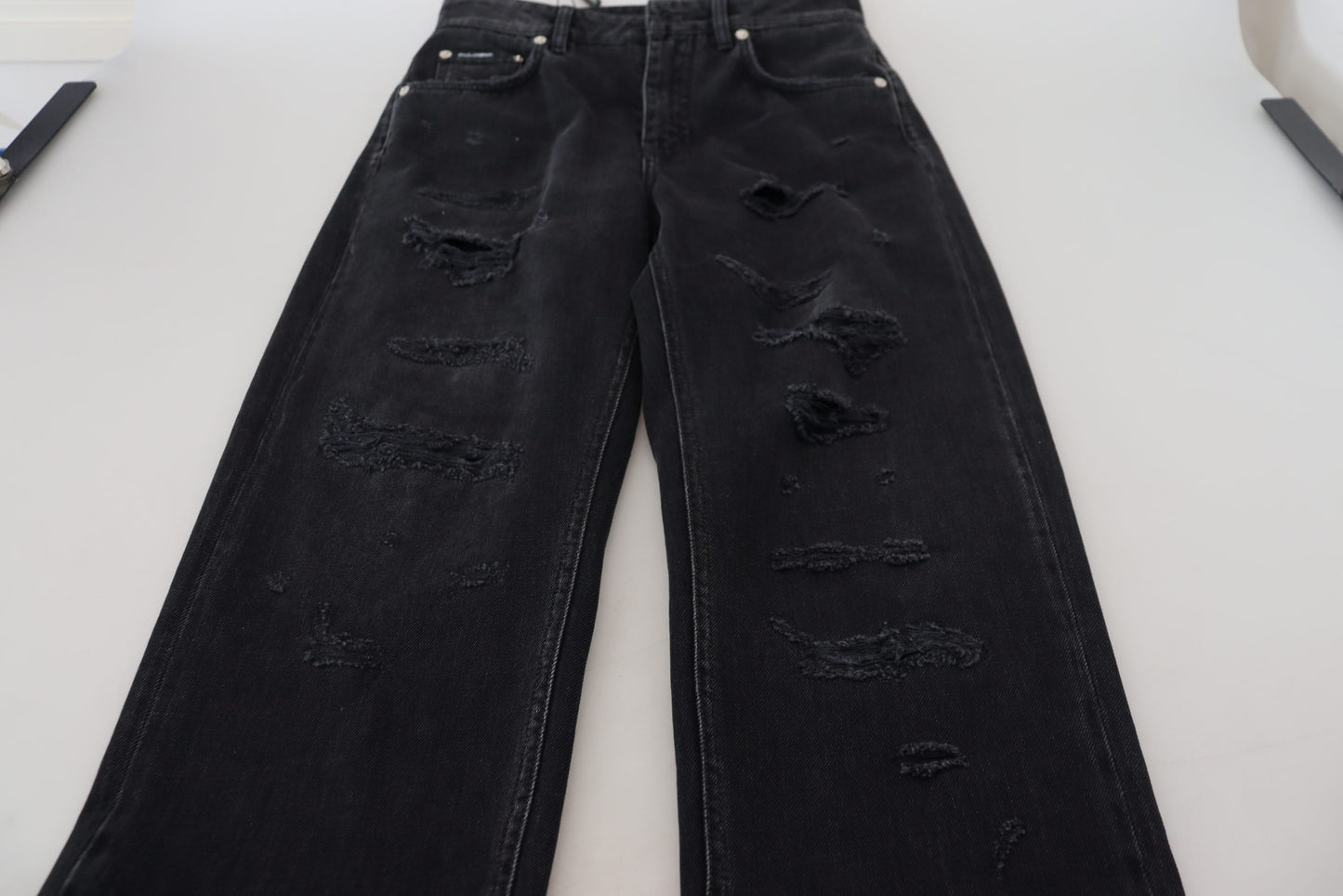 Dolce &amp; Gabbana Chic black denim pants - upgrade your wardrobe