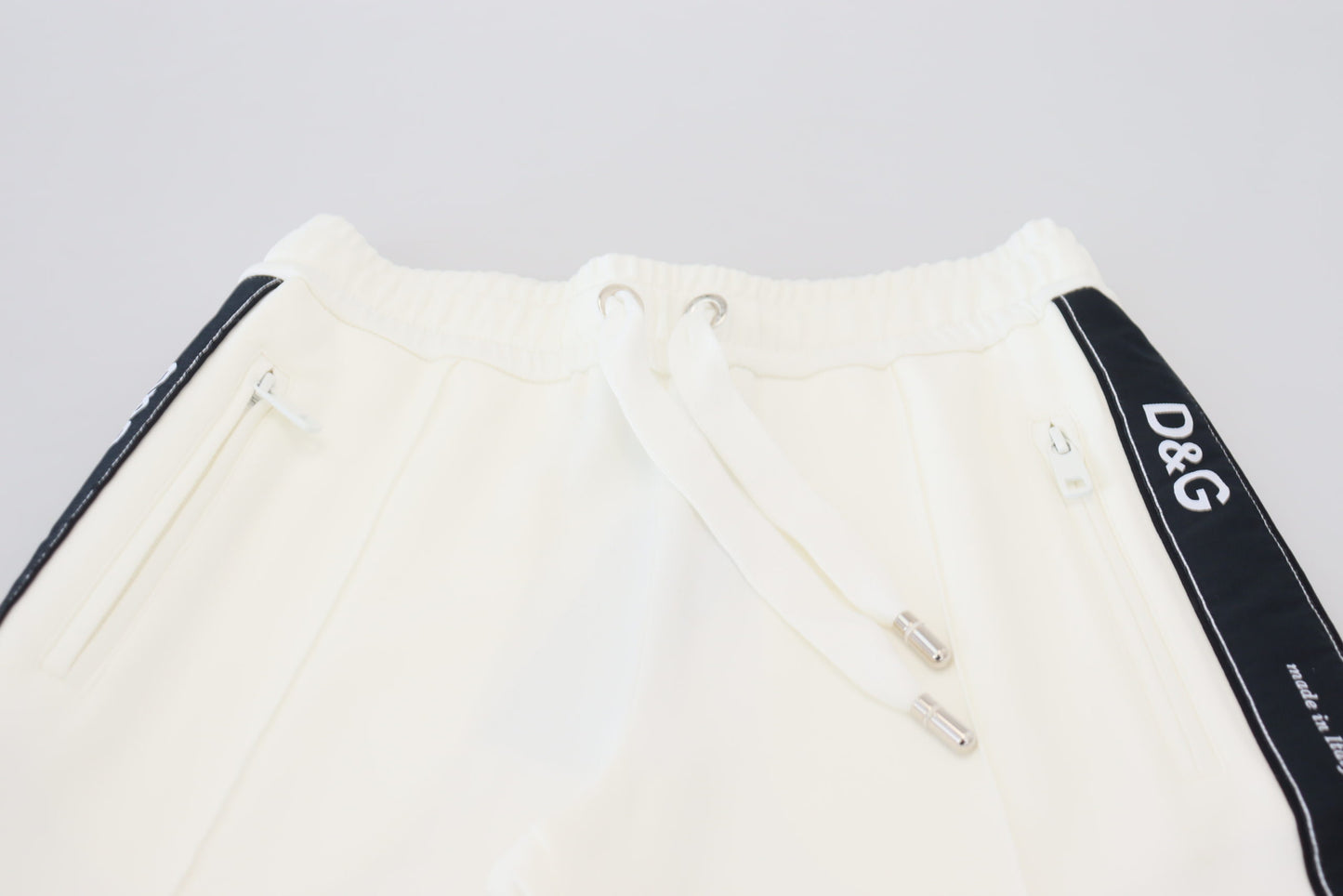 Dolce &amp; Gabbana Chic white sweatpants for superior comfort