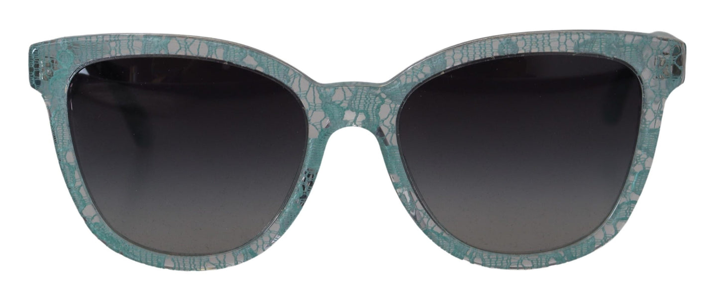 Dolce &amp; Gabbana Sicilian Lace Sunglasses with Crystal Trim