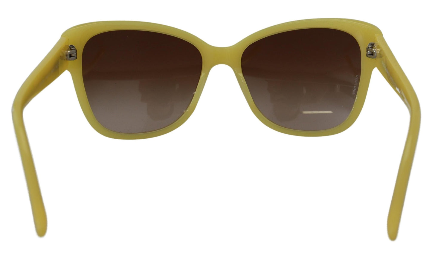 Dolce &amp; Gabbana Chic yellow acetate sunglasses with gradient