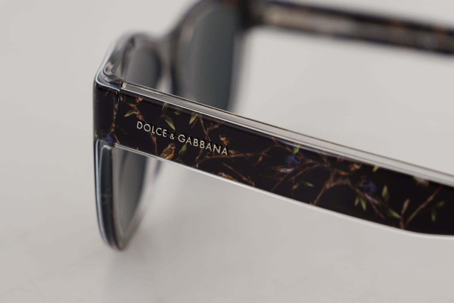 Dolce &amp; Gabbana Elegant Black Acetate Sunglasses for Women