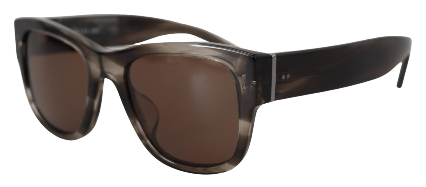 Dolce &amp; Gabbana Chic Brown Gradient Sunglasses for Women