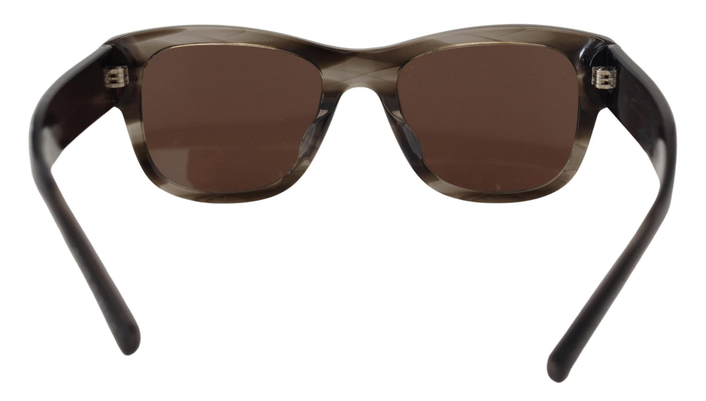 Dolce &amp; Gabbana Chic Brown Gradient Sunglasses for Women