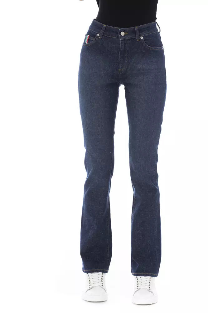 Baldinini Trend Blaue Baumwolle Frauen Jeans