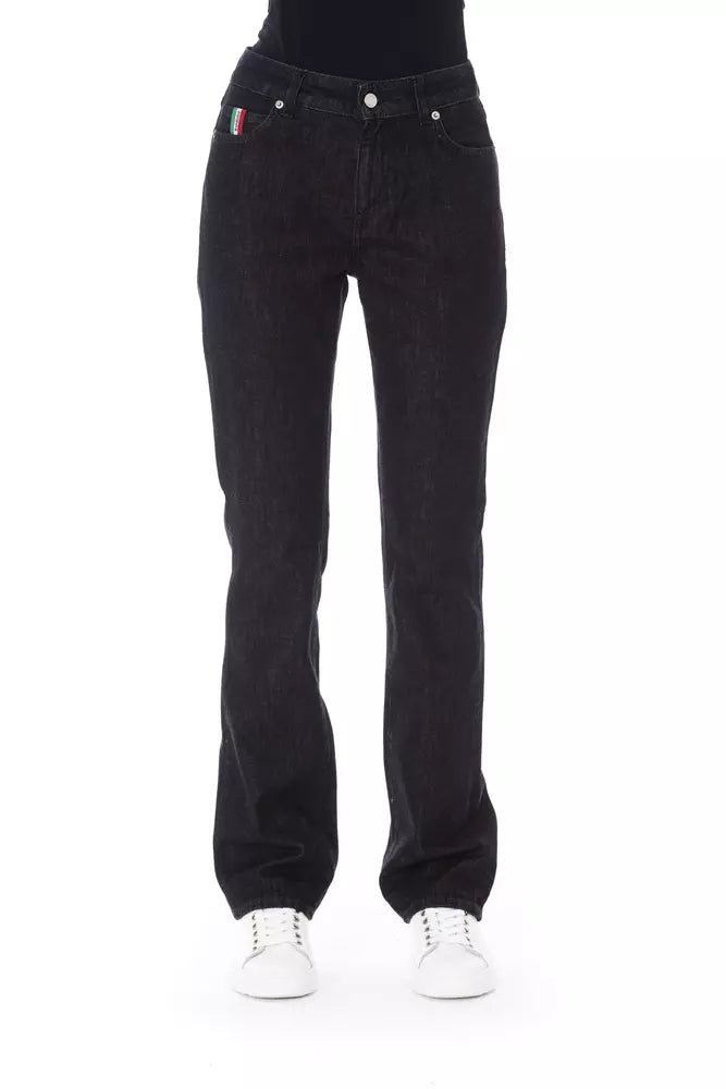 Baldinini Trend Schwarz Baumwolle Frauen Jean