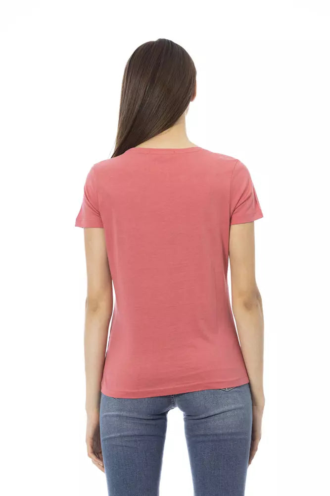 Trussardi Action Fuchsia Baumwolle Frauen Top