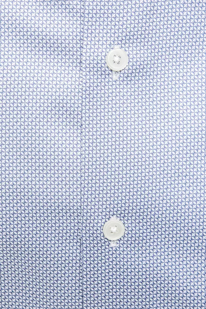 Robert Friedman Light Blue Cotton Shirt for Men