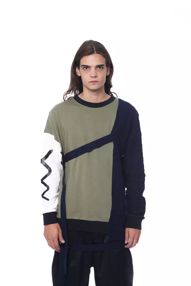 Nicolo Tonetto Armee Baumwolle Männer Pullover