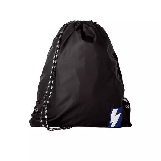 Neil Barrett Black Nylon Backpack for Men