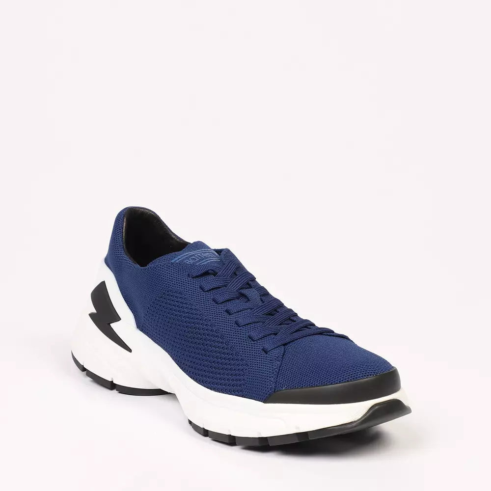 Neil Barrett Blau Textil Männer Sneaker