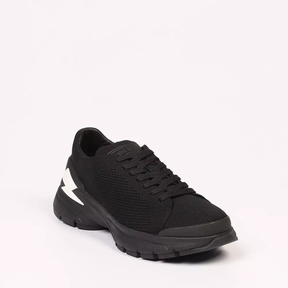 Neil Barrett Black Textile Men's Sneakers