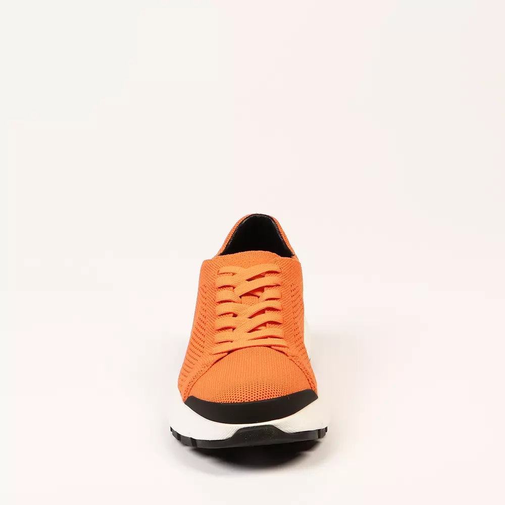 Neil Barrett Orange Textile Men's Sneakers