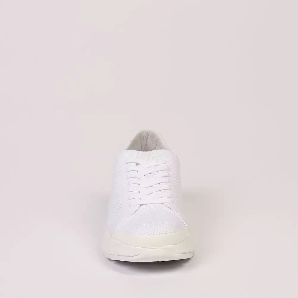 Neil Barrett White Textile Men's Sneakers