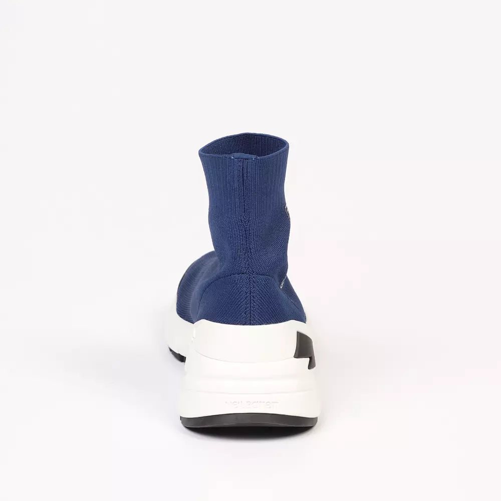 Neil Barrett Blue Textile Men's Sneakers