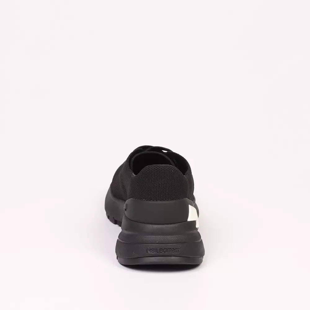 Neil Barrett Black Textile Men's Sneakers