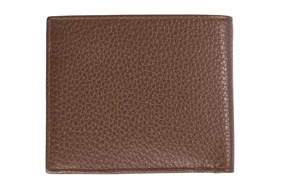 Trussardi Brown Leather Wallet for Men