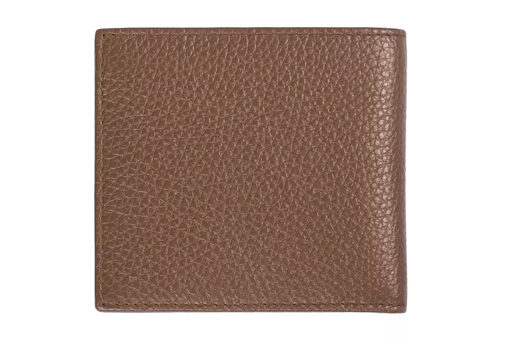 Trussardi Brown Leather Wallet for Men