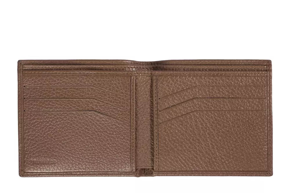 Trussardi Brown Leather Wallet for Men