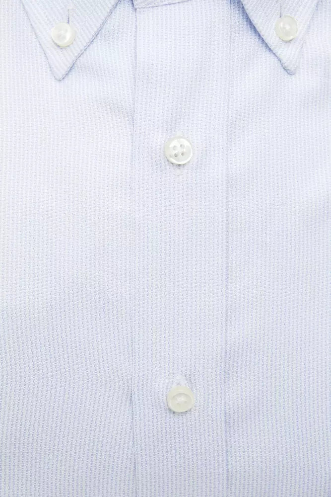 Robert Friedman Light Blue Cotton Shirt for Men