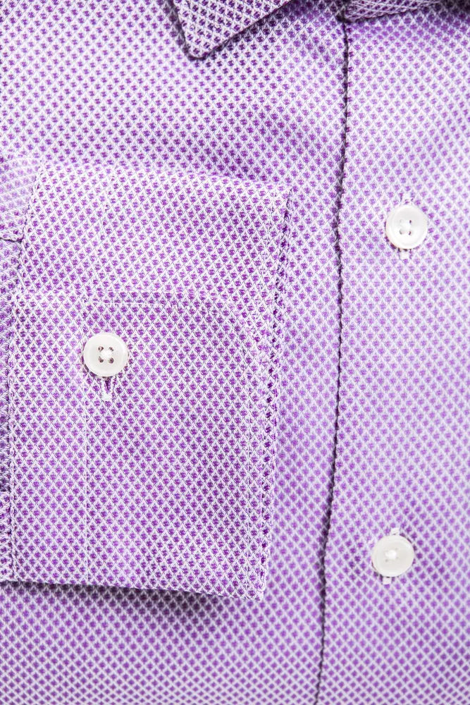 Robert Friedman Pink Cotton Shirt for Men