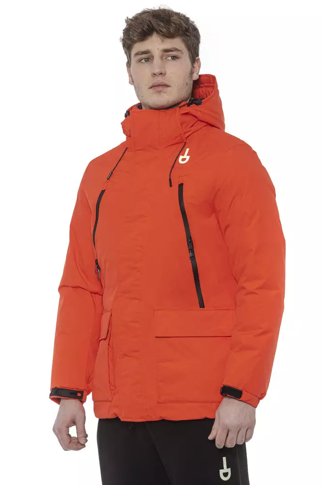 Tond Rote Polyester Männer Jacke