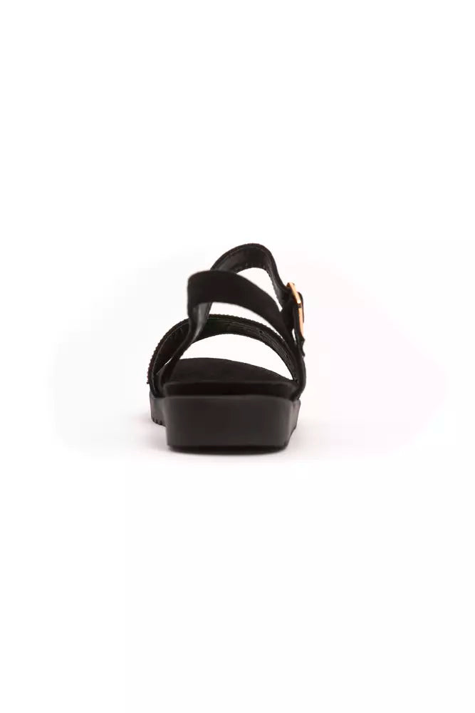 Péché Originel Gold Textile Women's Sandal