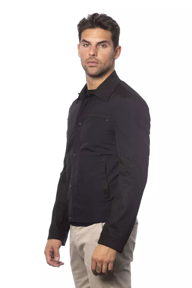 Verri "Black Cotton Jacket for Men"