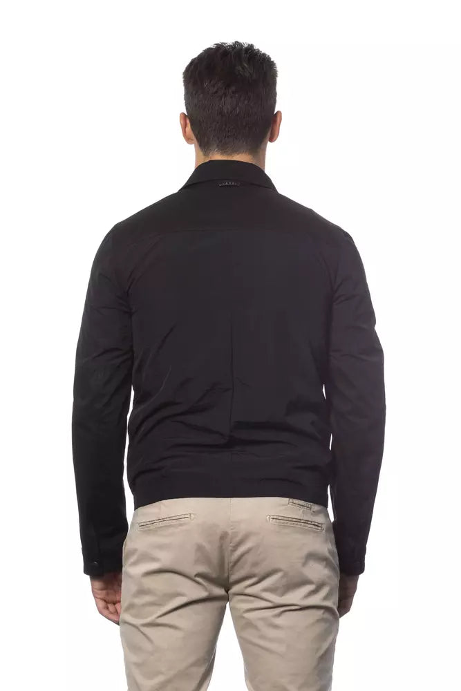 Verri "Black Cotton Jacket for Men"