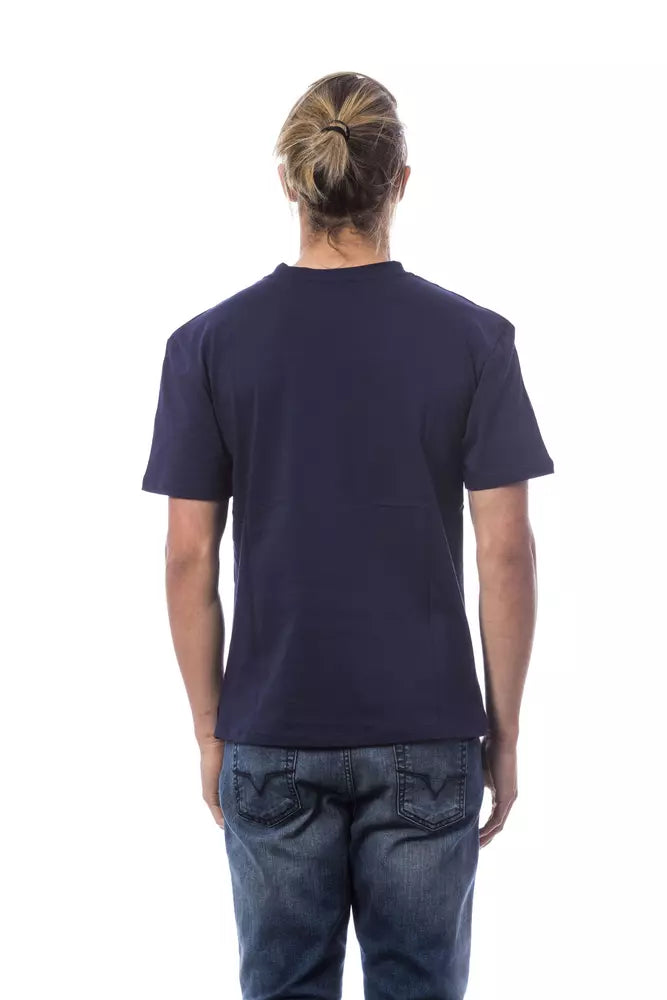 Verri Blue Cotton Men's T-Shirt