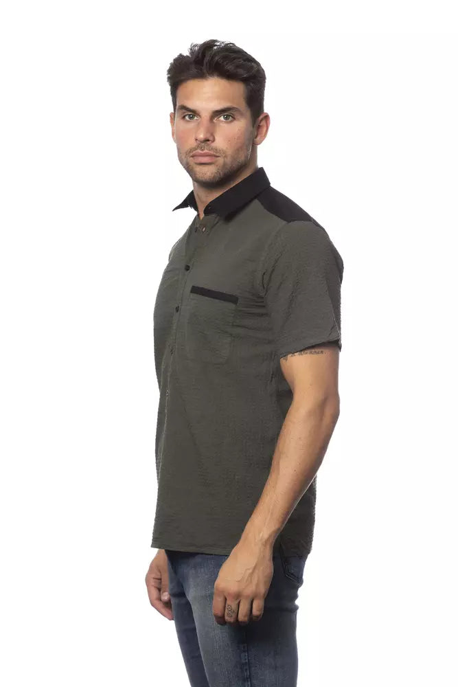 Verri Army Cotton Shirt for Men