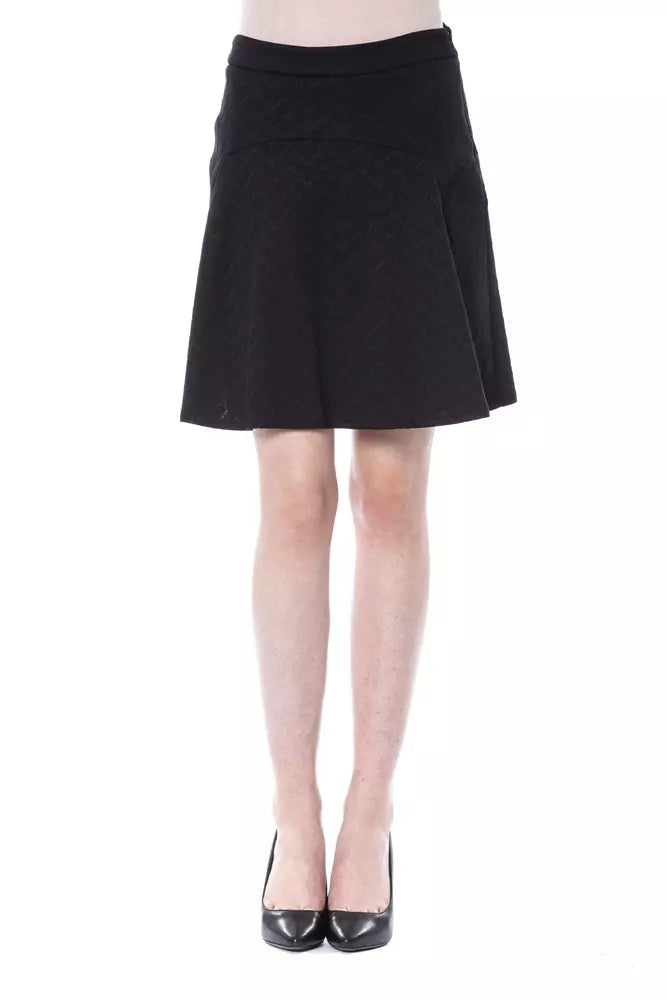 BYBLOS Black Polyester Women's Skirt