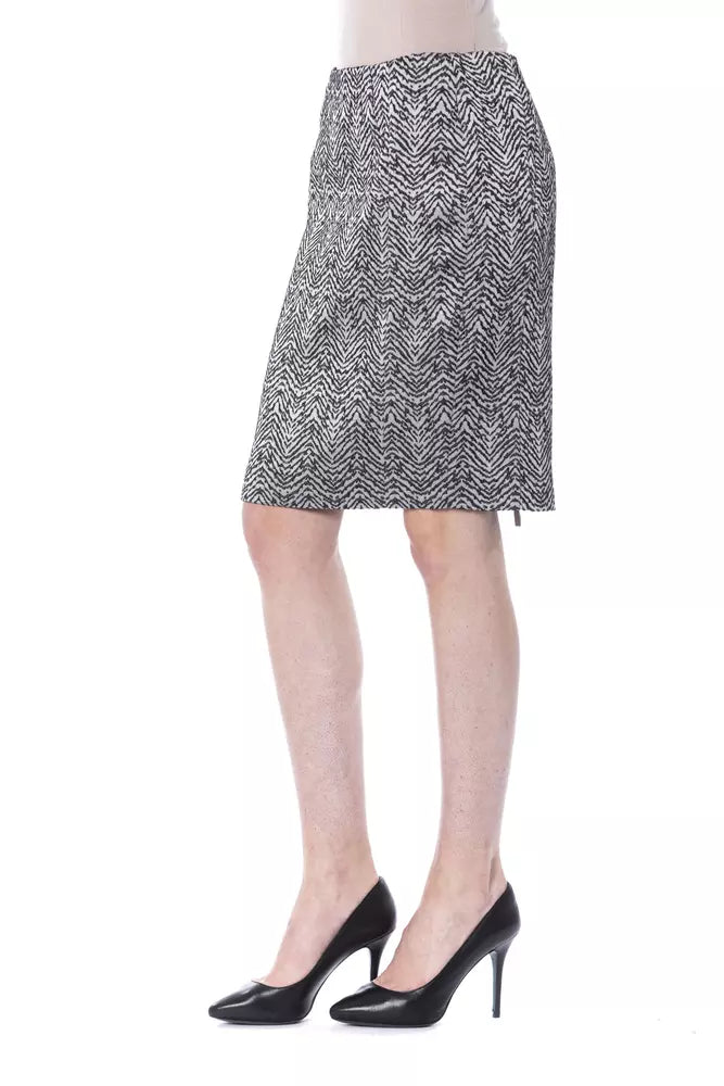 BYBLOS Black Wool Skirt for Women