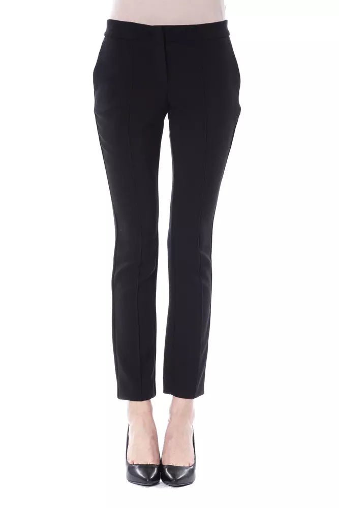 BYBLOS Black Polyester Pants for Women