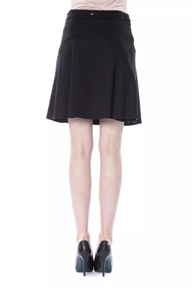 BYBLOS Black Polyester Women's Skirt