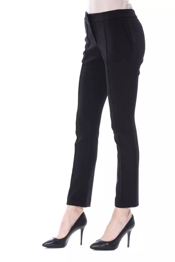 BYBLOS Black Polyester Pants for Women