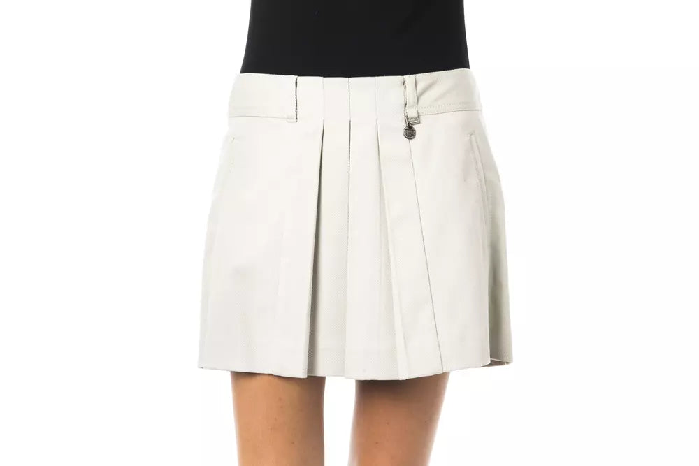 BYBLOS Gray Cotton Skirt for Women