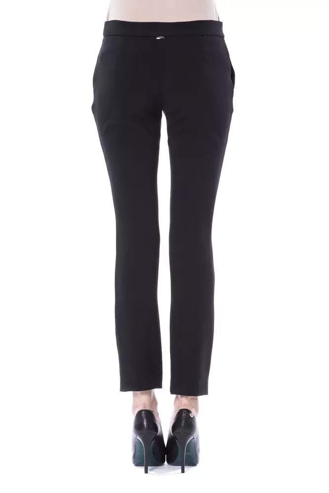 BYBLOS Black Polyester Pants for Women