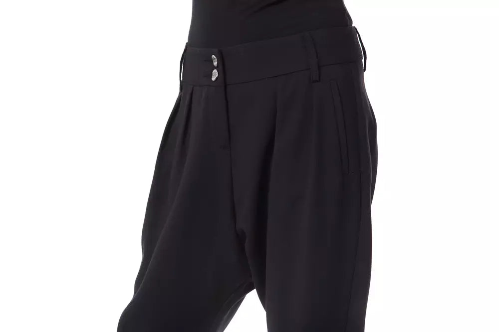 BYBLOS Black Polyester Pants for Women