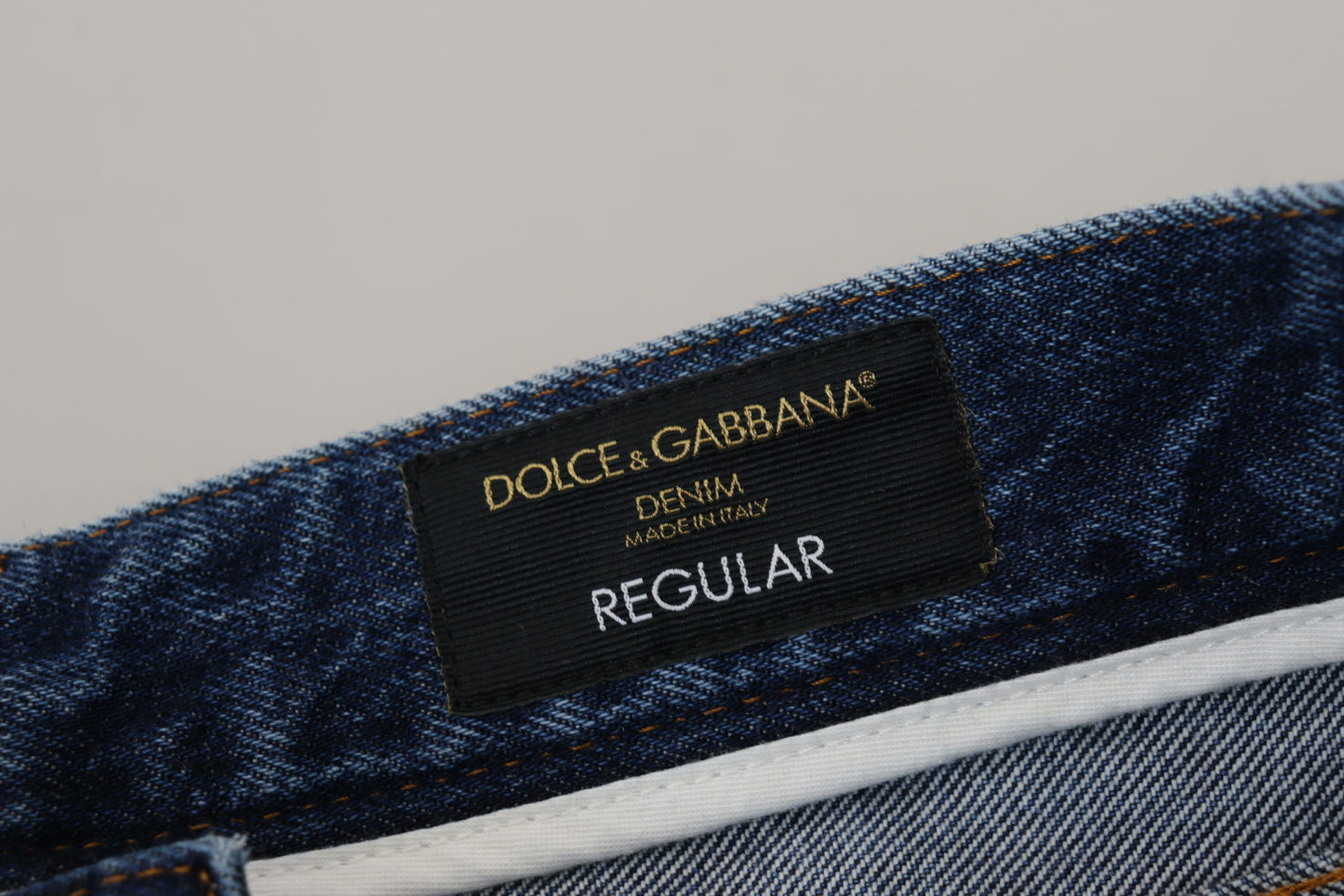 Dolce & Gabbana Schicke zerschlissene Denim-Hosen für den modernen Mann