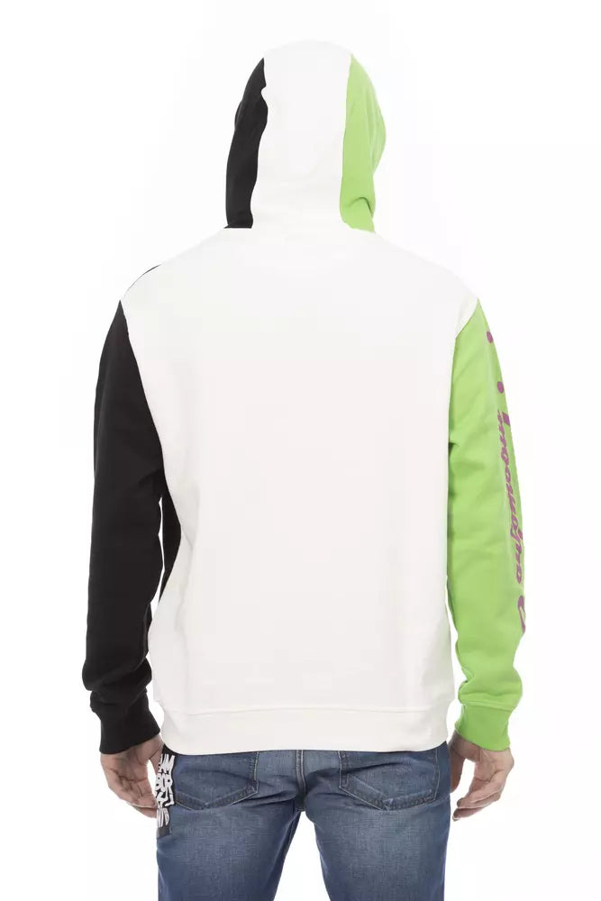 Automobili Lamborghini White Cotton Sweater for Men