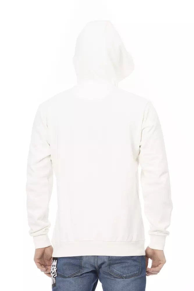 Automobili Lamborghini White Cotton Sweater for Men